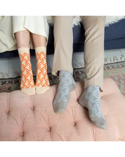 Women PEPER HAROW Camden Womens Socks - Beige £15.00