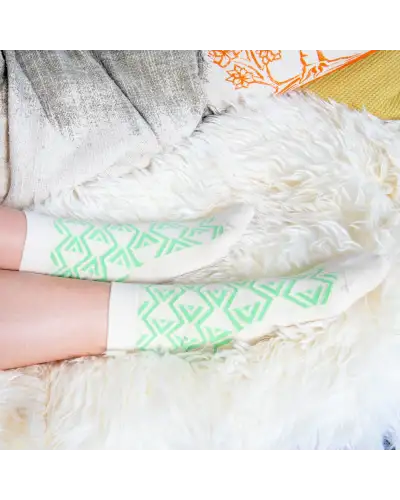 Women PEPER HAROW Camden Womens Socks - Cream £15.00