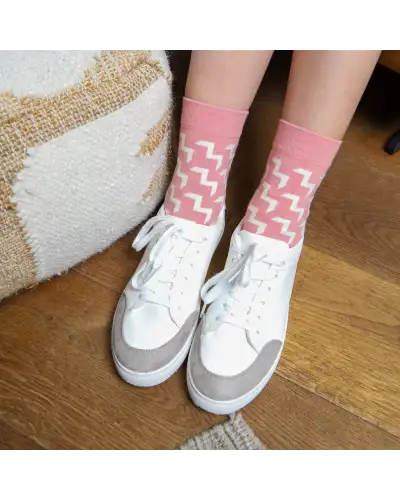 Women PEPER HAROW Chelsea Womens Socks - Pink £15.00