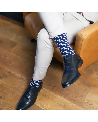 Men PEPER HAROW Chelsea Mens Socks - Navy £17.00