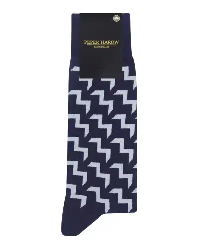 Men PEPER HAROW Chelsea Mens Socks - Navy £17.00