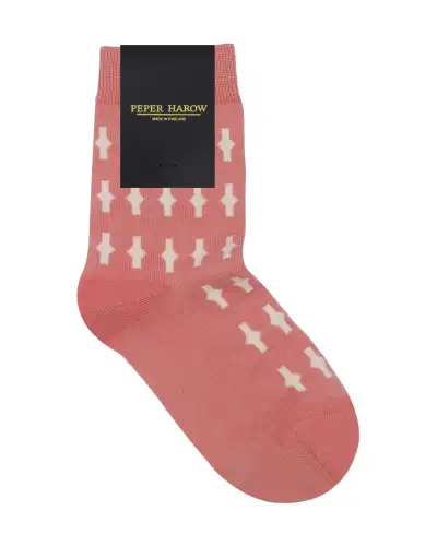 Women PEPER HAROW Eton Womens Socks - Rose £15.00