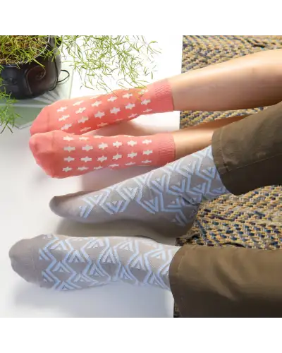 Women PEPER HAROW Eton Womens Socks - Rose £15.00