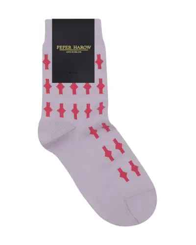 Women PEPER HAROW Eton Womens Socks - Lavender £15.00