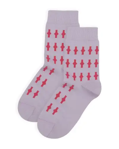 Women PEPER HAROW Eton Womens Socks - Lavender £15.00