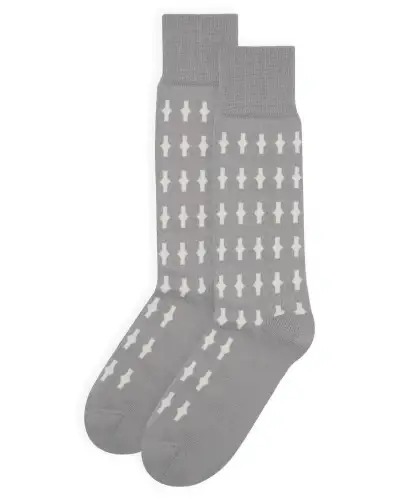 Men PEPER HAROW Eton Mens Socks - Grey £16.00