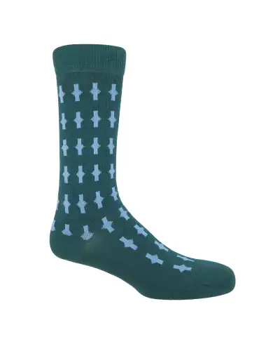 Men PEPER HAROW Eton Mens Socks - Teal £16.00
