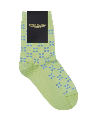 Women PEPER HAROW Cambridge Womens Socks - Lime £15.00