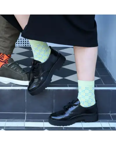 Women PEPER HAROW Cambridge Womens Socks - Lime £15.00