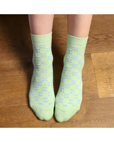 Women PEPER HAROW Cambridge Womens Socks - Lime £15.00