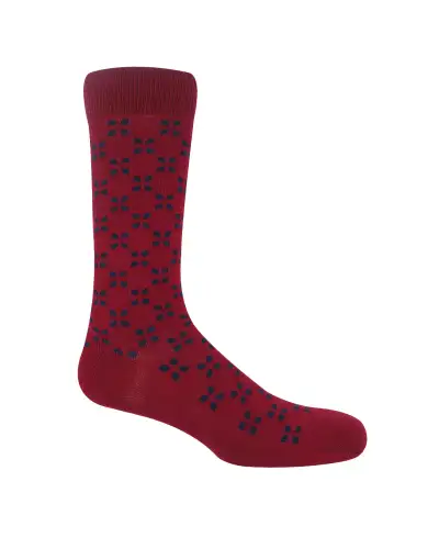Men PEPER HAROW Cambridge Mens Socks - Burgundy £16.00