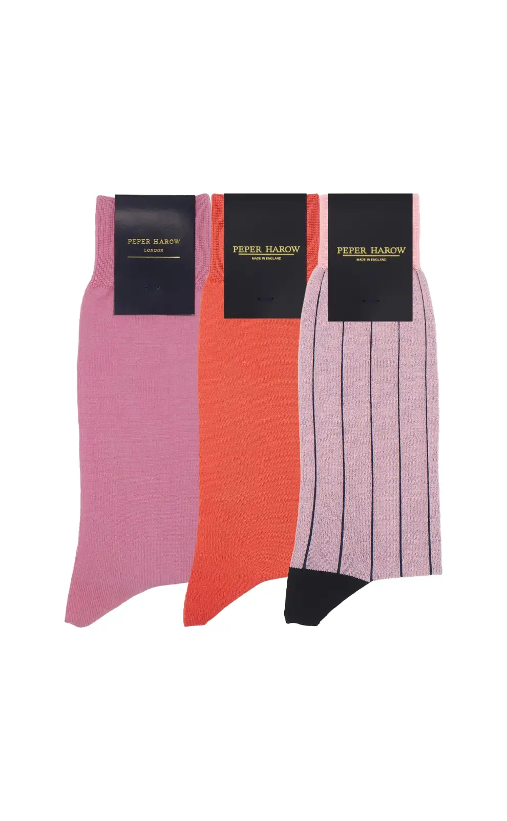 Men PEPER HAROW Mens Socks Bundle - Light Pink £44.00
