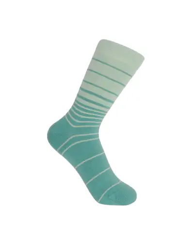 Women PEPER HAROW Retro Stripe Womens Socks - Green £15.00