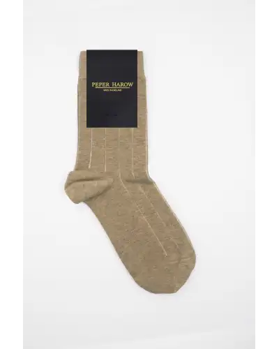 Women PEPER HAROW Indulgent Cashmere Womens Socks - Beige £18.00