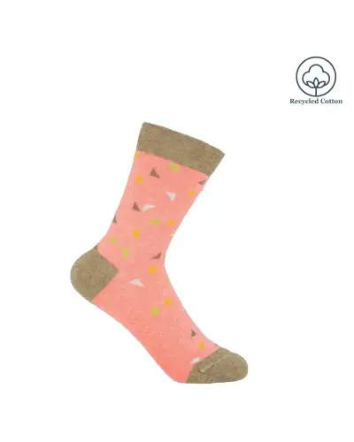 Women PEPER HAROW Trilateral Womens Socks - Pink £13.00
