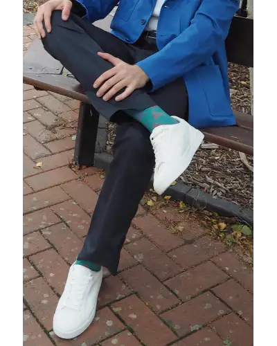 Men PEPER HAROW Tri Mens Socks - Teal £16.00