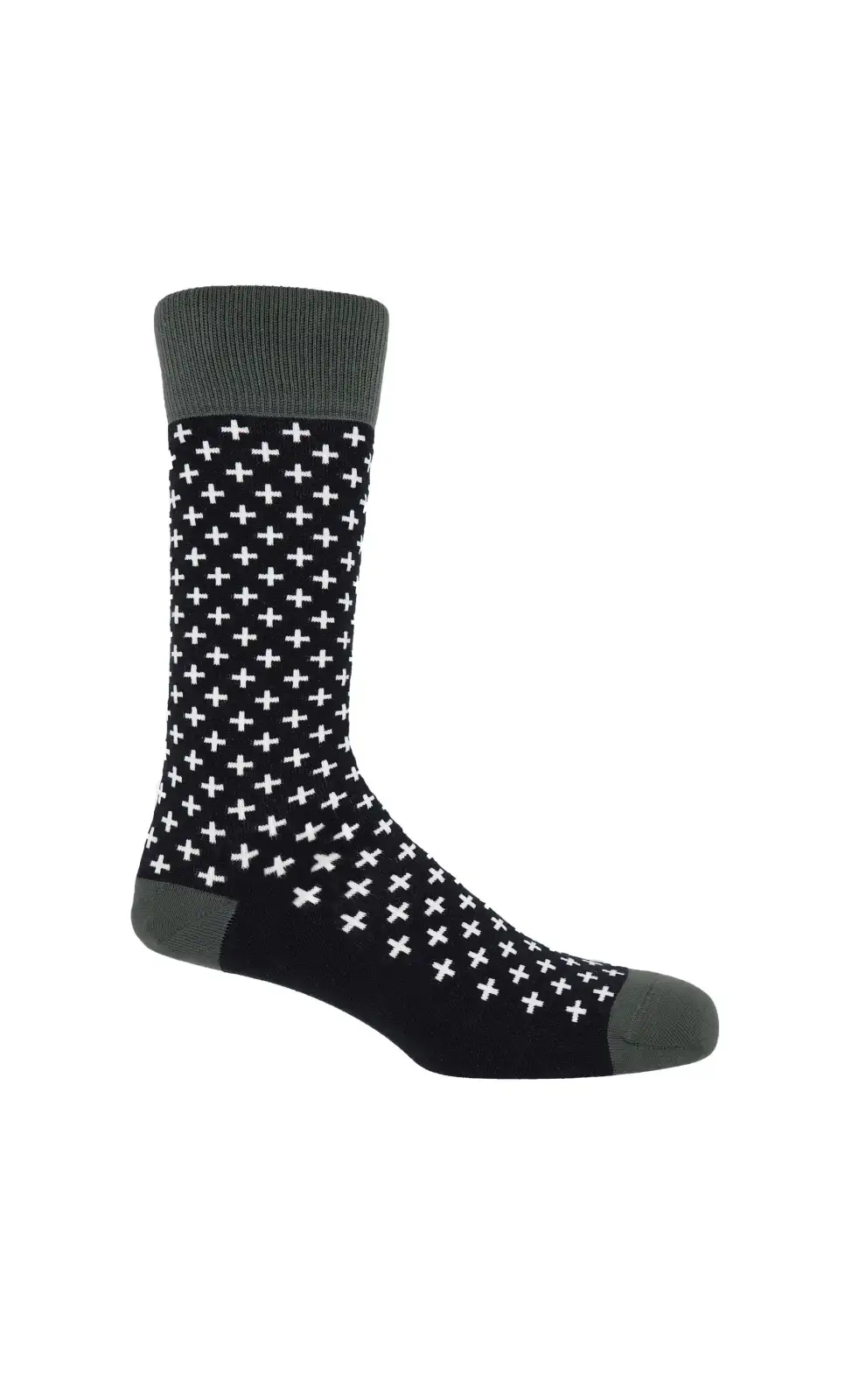 Men PEPER HAROW Crosslet Mens Socks - Black £16.00