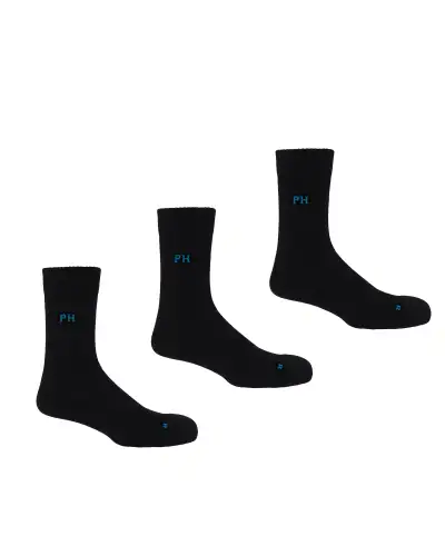 Men PEPER HAROW 3 Pack Essential Mens Sport Socks - Black £30.00