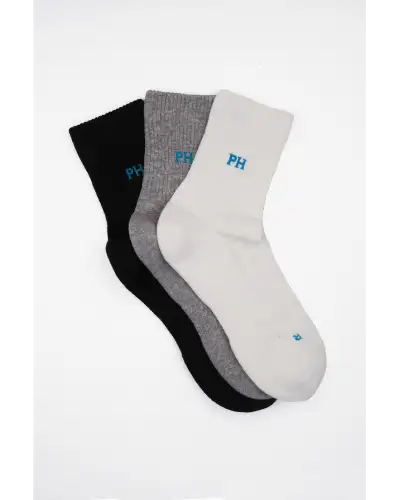 Men PEPER HAROW 3 Pack Essential Quarter Mens Sport Socks - Mixed £27.00
