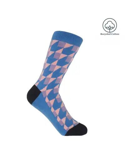 Women PEPER HAROW Dimensional Womens Socks - Blue £13.00