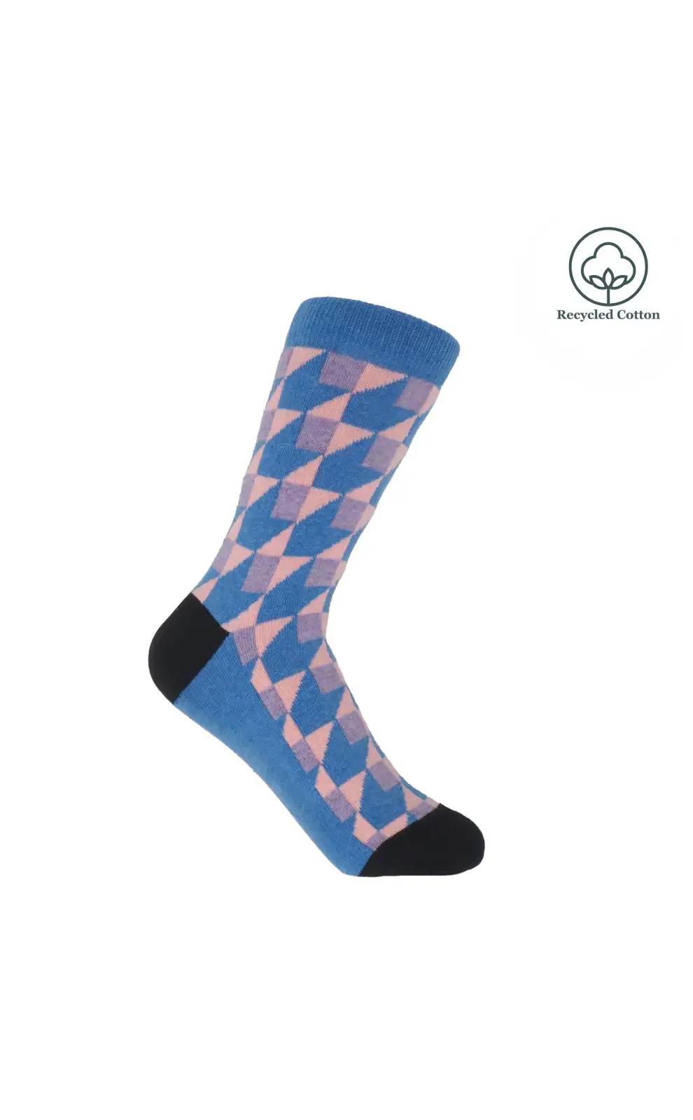 Women PEPER HAROW Dimensional Womens Socks - Blue £13.00