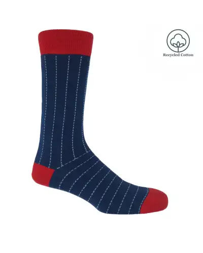 Men PEPER HAROW Dash Mens Socks - Navy £14.00