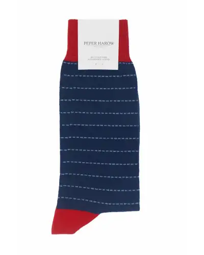 Men PEPER HAROW Dash Mens Socks - Navy £14.00
