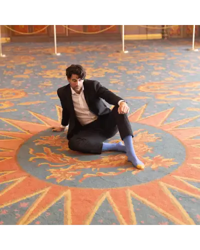 Men PEPER HAROW Dash Mens Socks - Blue £14.00