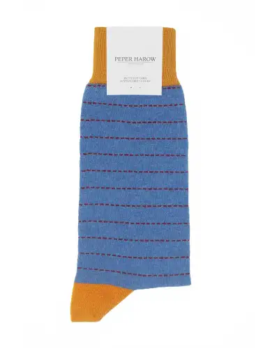 Men PEPER HAROW Dash Mens Socks - Blue £14.00