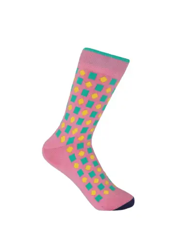 Women PEPER HAROW Diamonds Womens Socks - Pink £15.00
