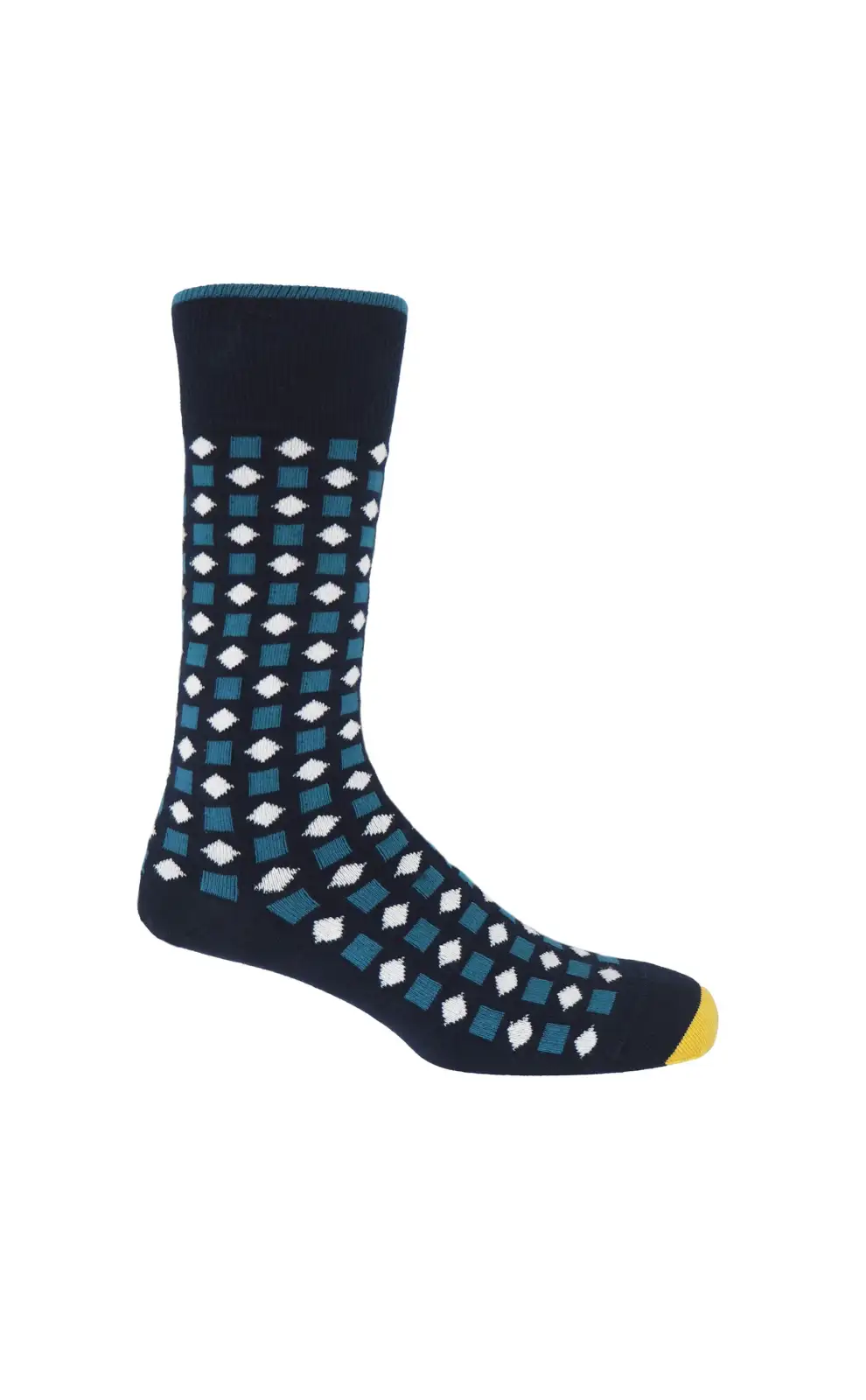 Men PEPER HAROW Diamonds Mens Socks - Navy £16.00