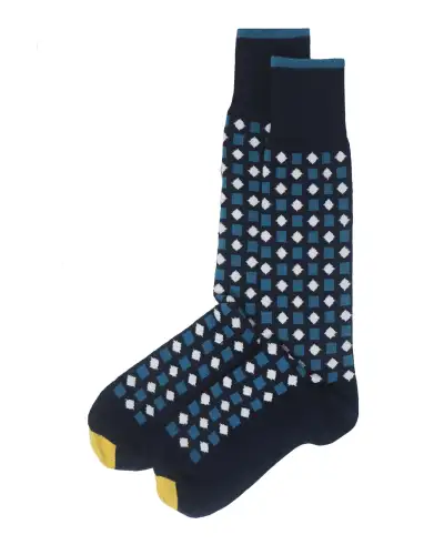 Men PEPER HAROW Diamonds Mens Socks - Navy £16.00
