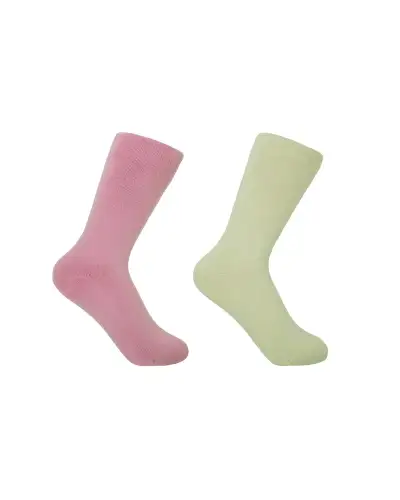 Women PEPER HAROW Plain Womens Bed Socks Bundle - Pink Cream £24.00