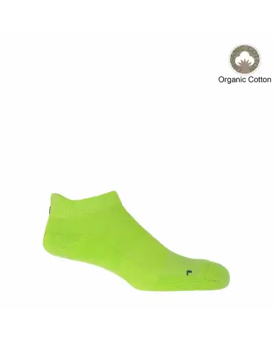 Men PEPER HAROW Organic Mens Trainer Sport Socks - Neon £14.00