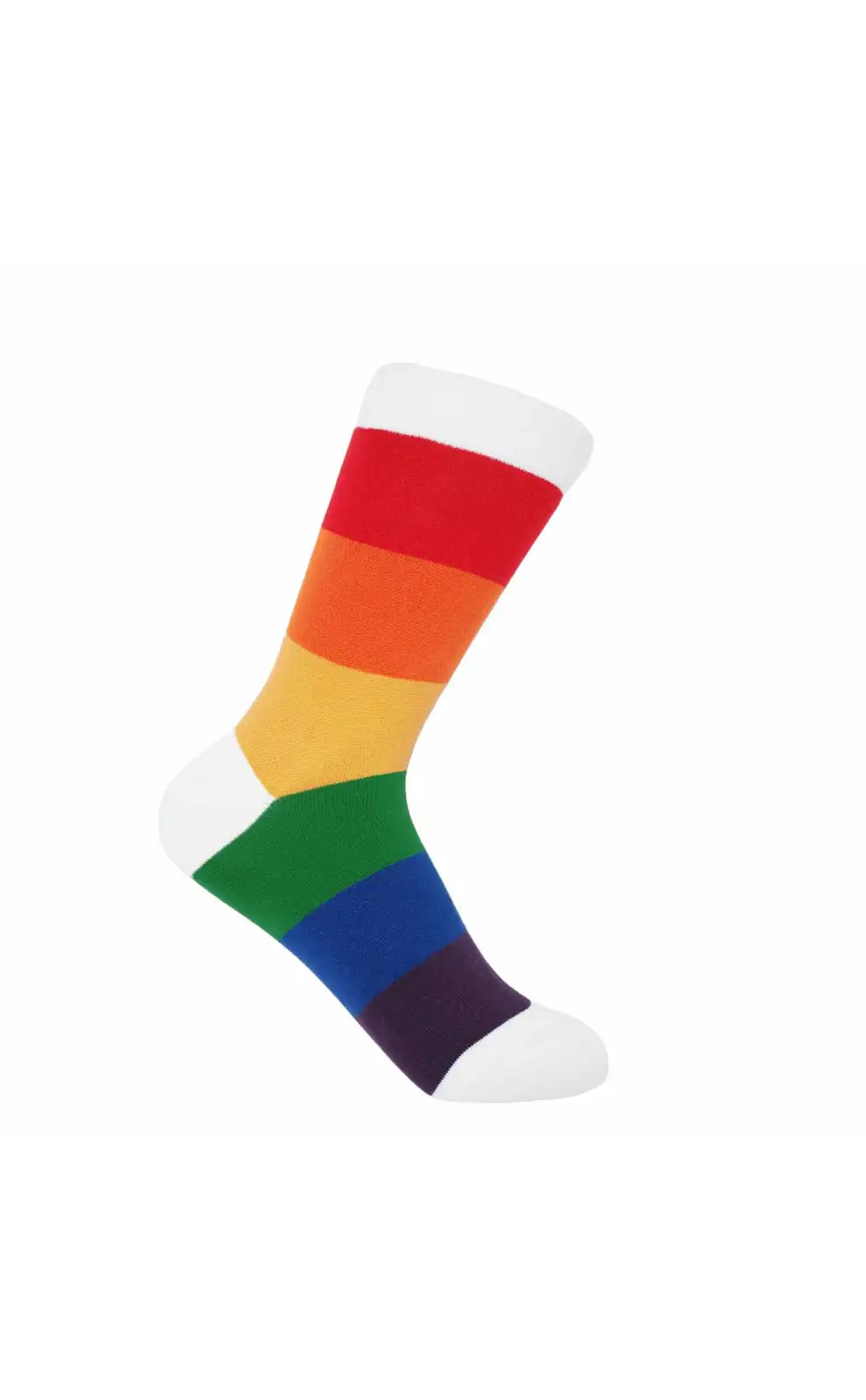 Women PEPER HAROW Block Stripe Womens Socks - Rainbow £15.00
