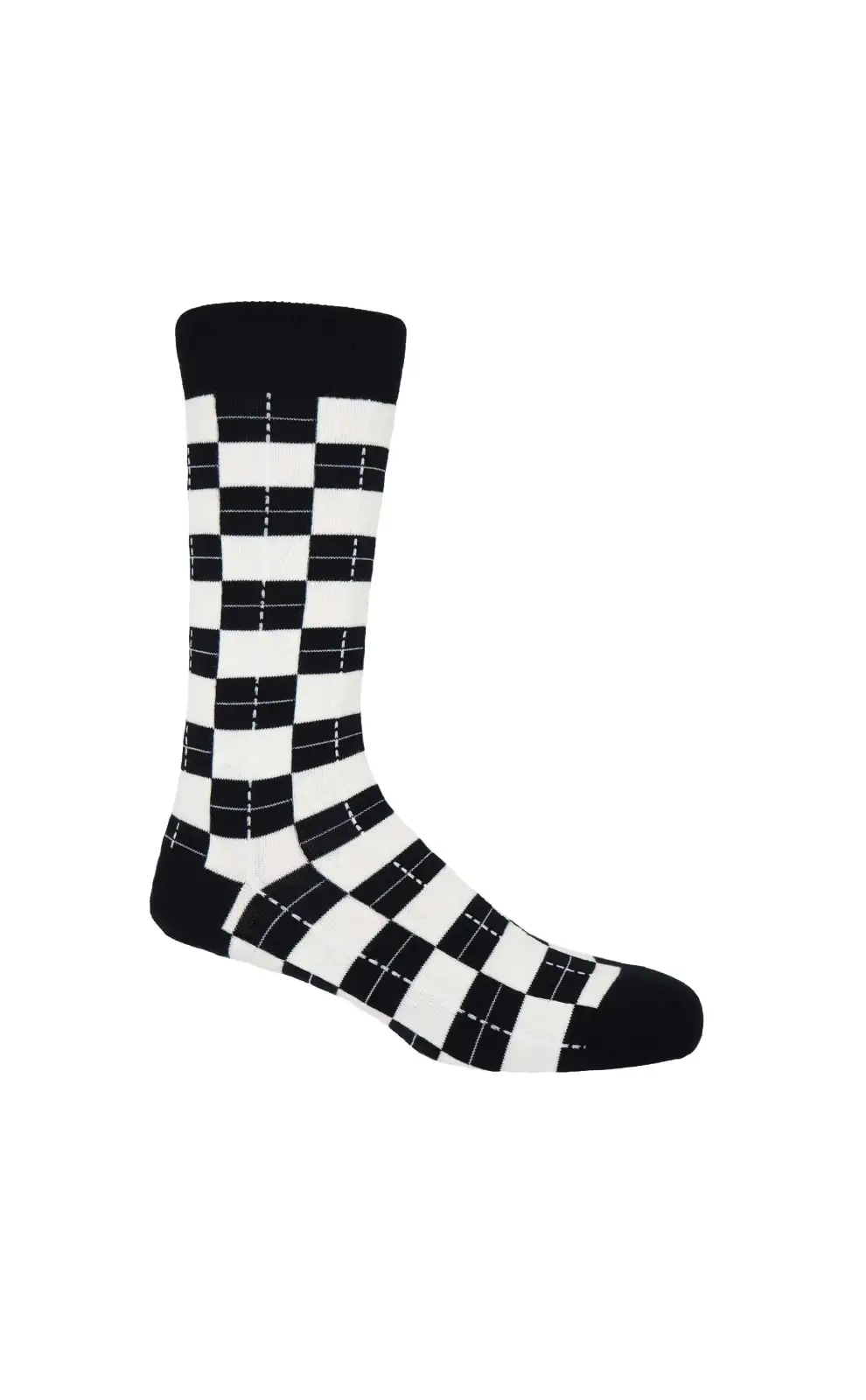 Men PEPER HAROW Checkmate Mens Socks - Black £16.00