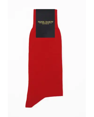 Men PEPER HAROW Classic Mens Socks - Red £16.00
