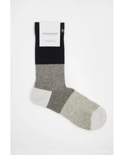 Women PEPER HAROW Recycled Womens Sport Socks - Black £13.00