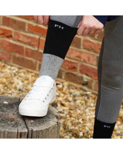 Women PEPER HAROW Recycled Womens Sport Socks - Black £13.00