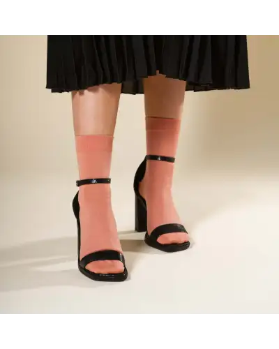 Women PEPER HAROW Classic Womens Socks - Peach £15.00