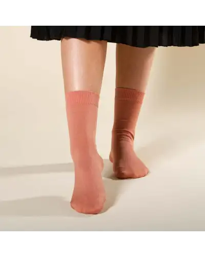 Women PEPER HAROW Classic Womens Socks - Peach £15.00