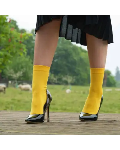 Women PEPER HAROW Classic Womens Socks - Yellow £15.00