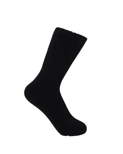 Women PEPER HAROW Ribbed Cuff Womens Bed Socks - Black-PH-7526468223150 £15.00