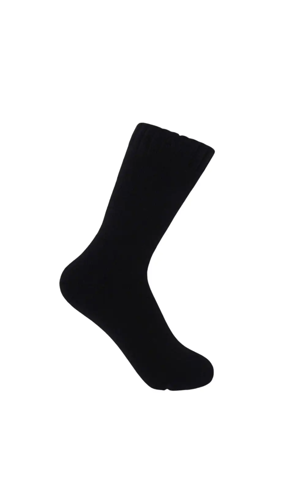Women PEPER HAROW Ribbed Cuff Womens Bed Socks - Black-PH-7526468223150 £15.00