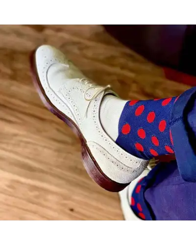 Men PEPER HAROW Mayfair Mens Socks - Scarlet £16.00