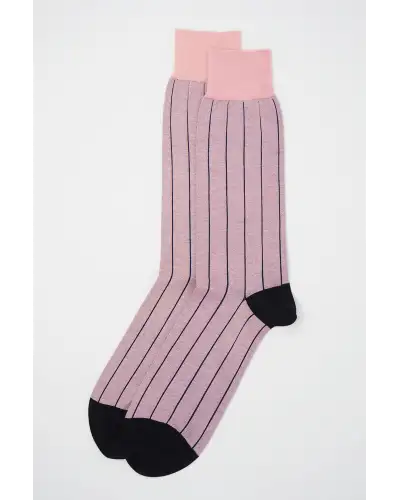 Men PEPER HAROW Pin Stripe Mens Socks - Pink £16.00