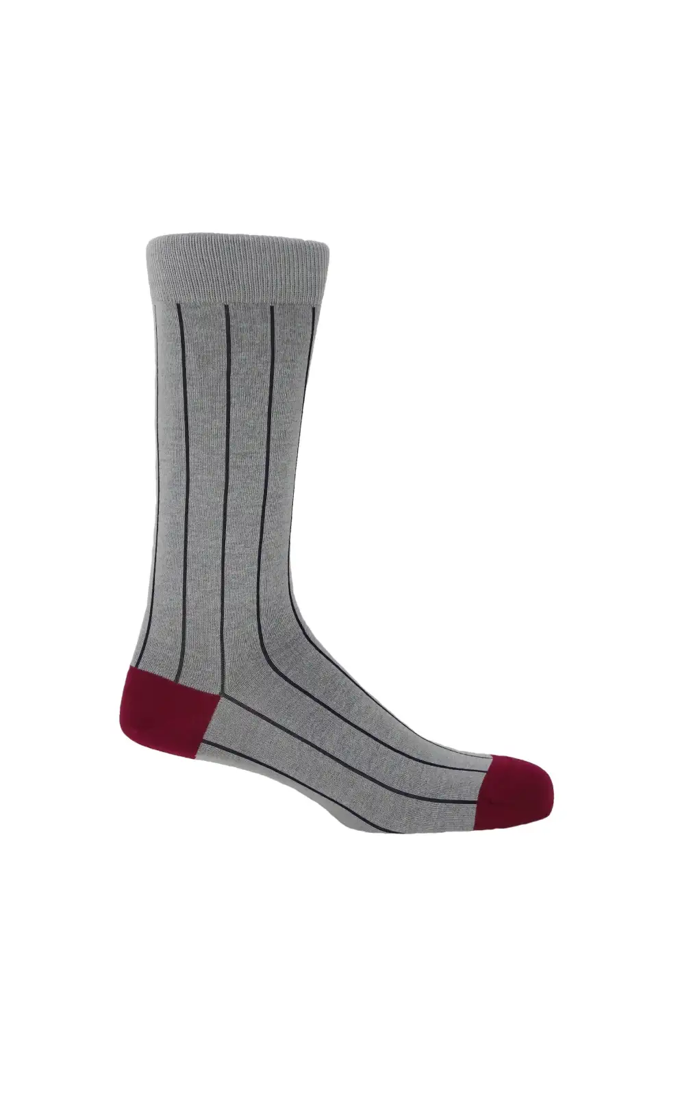 Men PEPER HAROW Pin Stripe Mens Socks - Ash £16.00