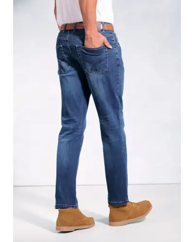 Fit Trousers Brook Taverner Regular Fit Douglas Vintage Blue Denim Jeans £54.00