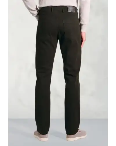 Fit Trousers Brook Taverner Tailored Fit Fredericks Khaki 5 Pocket Italian Twill Stretch Cotton Trousers £62.00