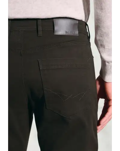 Fit Trousers Brook Taverner Regular Fit Fredericks Khaki 5 Pocket Italian Twill Stretch Cotton Trousers £62.00